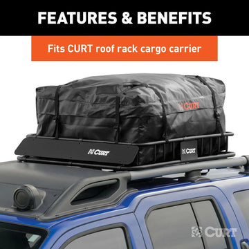 CURT Weatherproof Vinyl Cargo Bag (96cm x 86cm x 46cm) - Brixton 4x4 - Buy Online Now!
